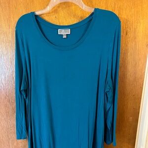 Teal Tunic Top-L